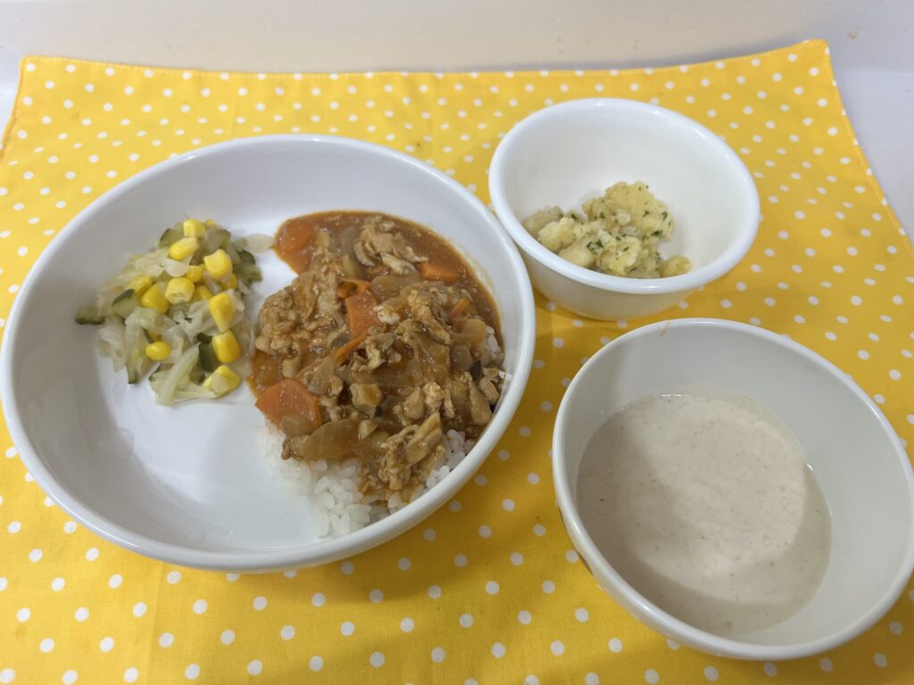 10/5 ハヤシライス 豆腐のコロコロ揚げ